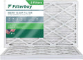 13 Filters Filterbuy AC Pleated Air (3-Pack) 24x36x1 Furnace HVAC MERV