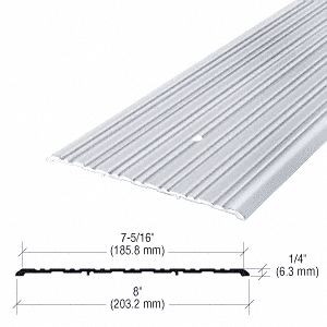 492A36 36-1/2" CRL Threshold Saddle Commercial 8" Length - Aluminum