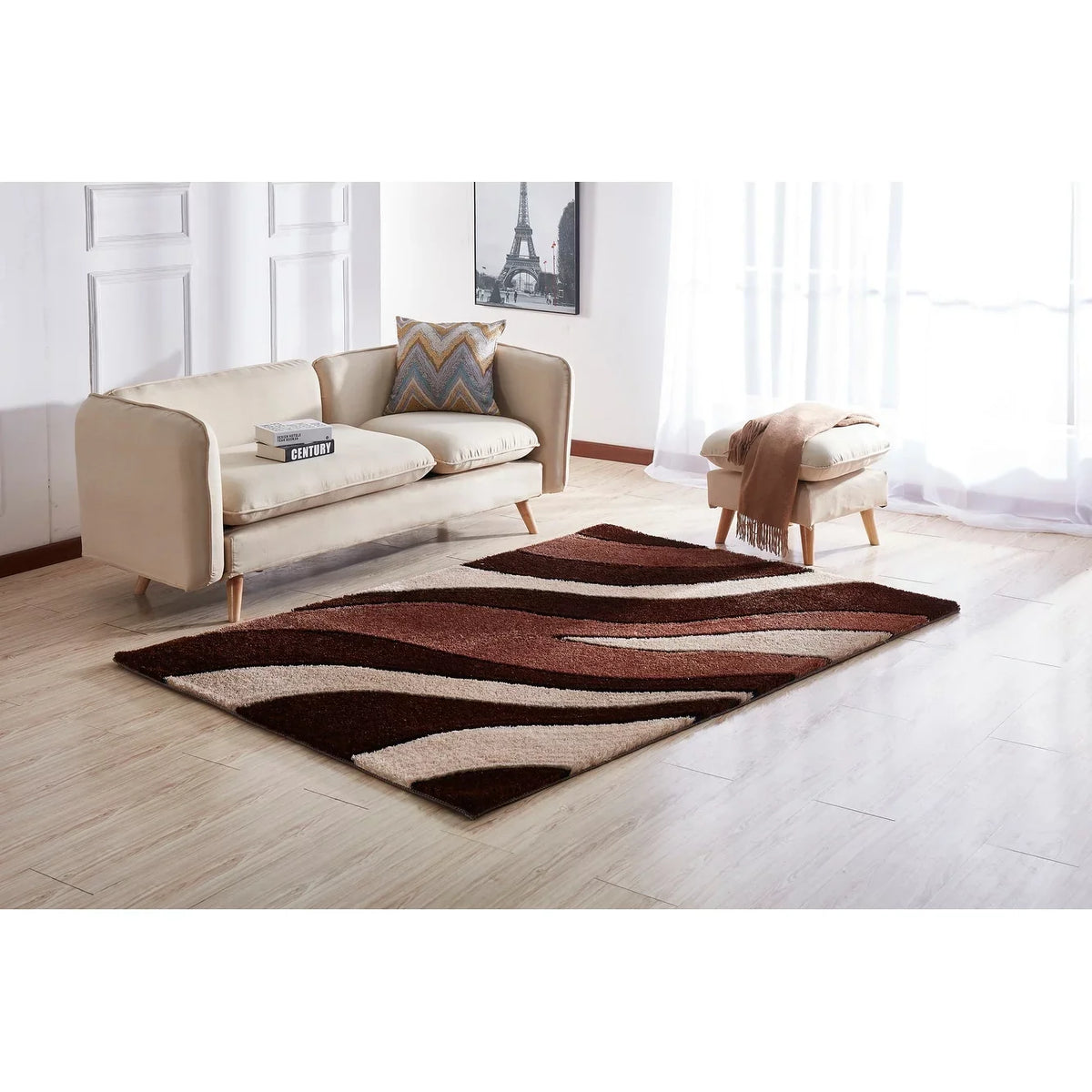Rugs Shag Collection Area x in AC1024-57 Grey Hand 7 & Rug Aria Turquoise Amazing 5 Pile Soft ft. Tufted
