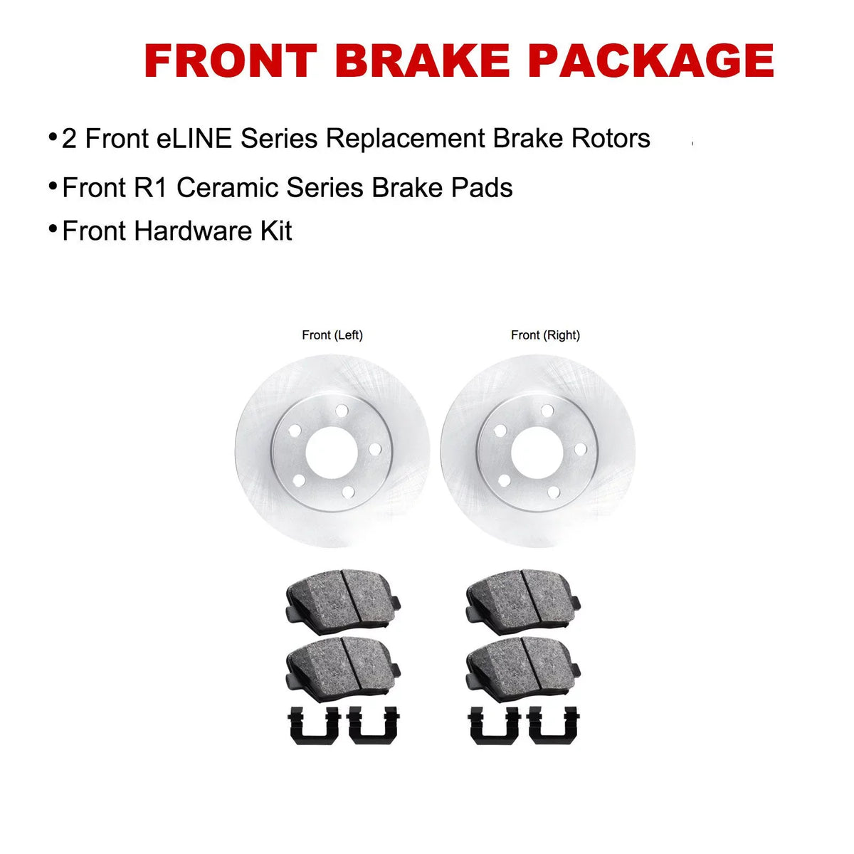 200 2015-2017 R1 With 2014-2022 CHEROKEE, Rotor JEEP Ceramic Concepts select: CHRYSLER Series Brake E Line 42049 Fits Wfwh1 Concepts R1