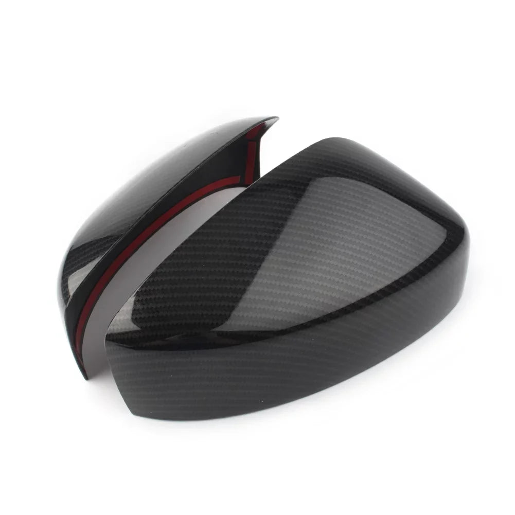 2Pcs View ZS Trim Rear ABS Cover Rearview Mazda 2019 2018 Car For 2017 CX-5 Styling Mirror Carbon Fiber
