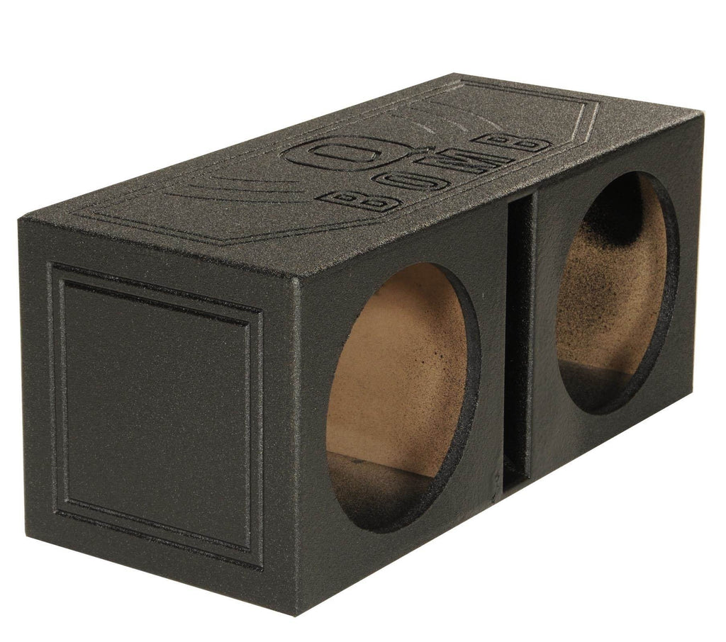 Port Spray w/ QPower Box Bedliner Sub Dual Subwoofer Vented 15" QBOMB15V