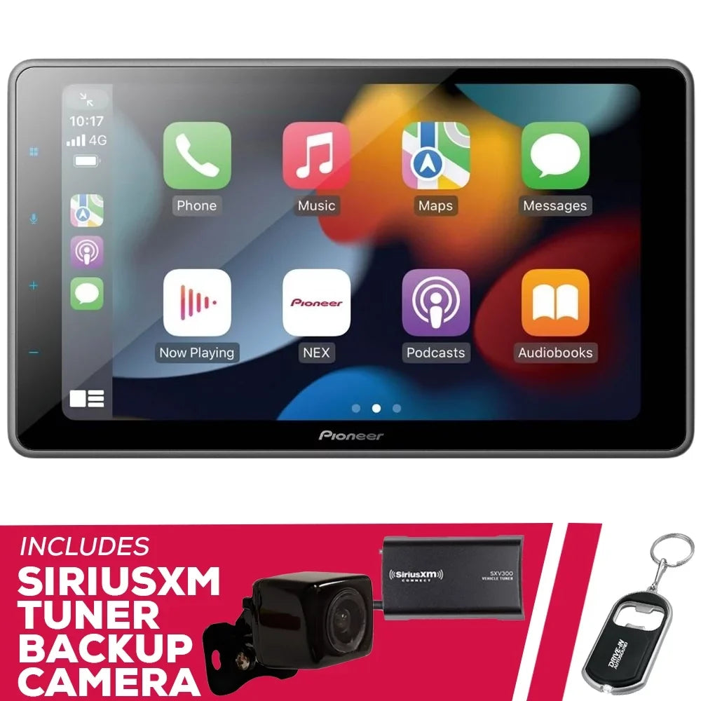 Camera 9" with and Receiver DMH-WT3800NEX Pioneer Media New SiriusXM Tuner Backup