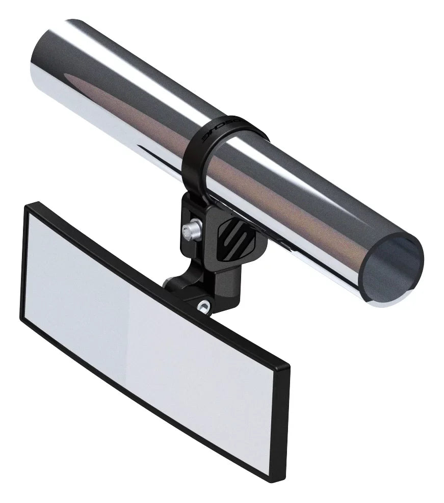 with Mirror 1.85” Scosche 9” BaseClamp View Panoramic Tube PSM21009-185 Clamps