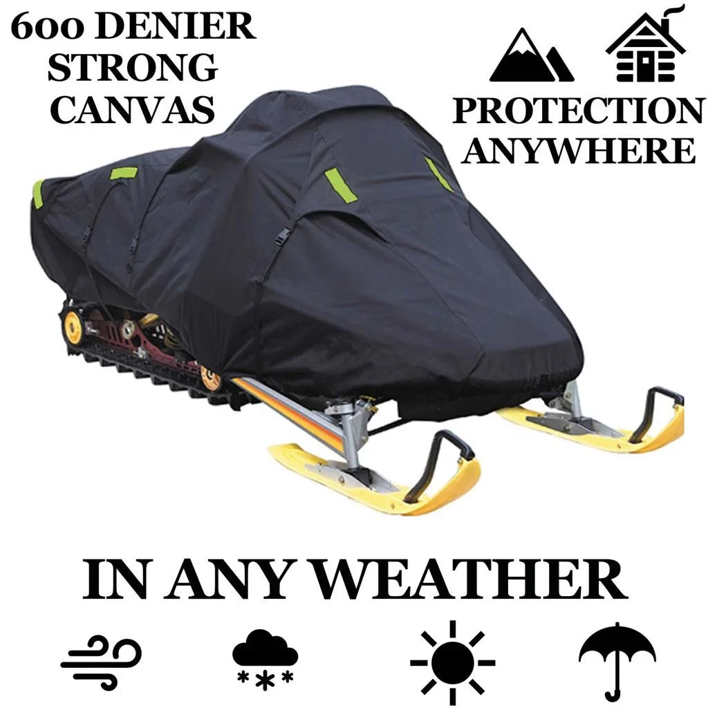 Sled snowmobile for Cover Denier model 600 Snow VMAX MOUNTAIN Compatible Yamaha Gear Machine Trailerable MAX, Snow 600