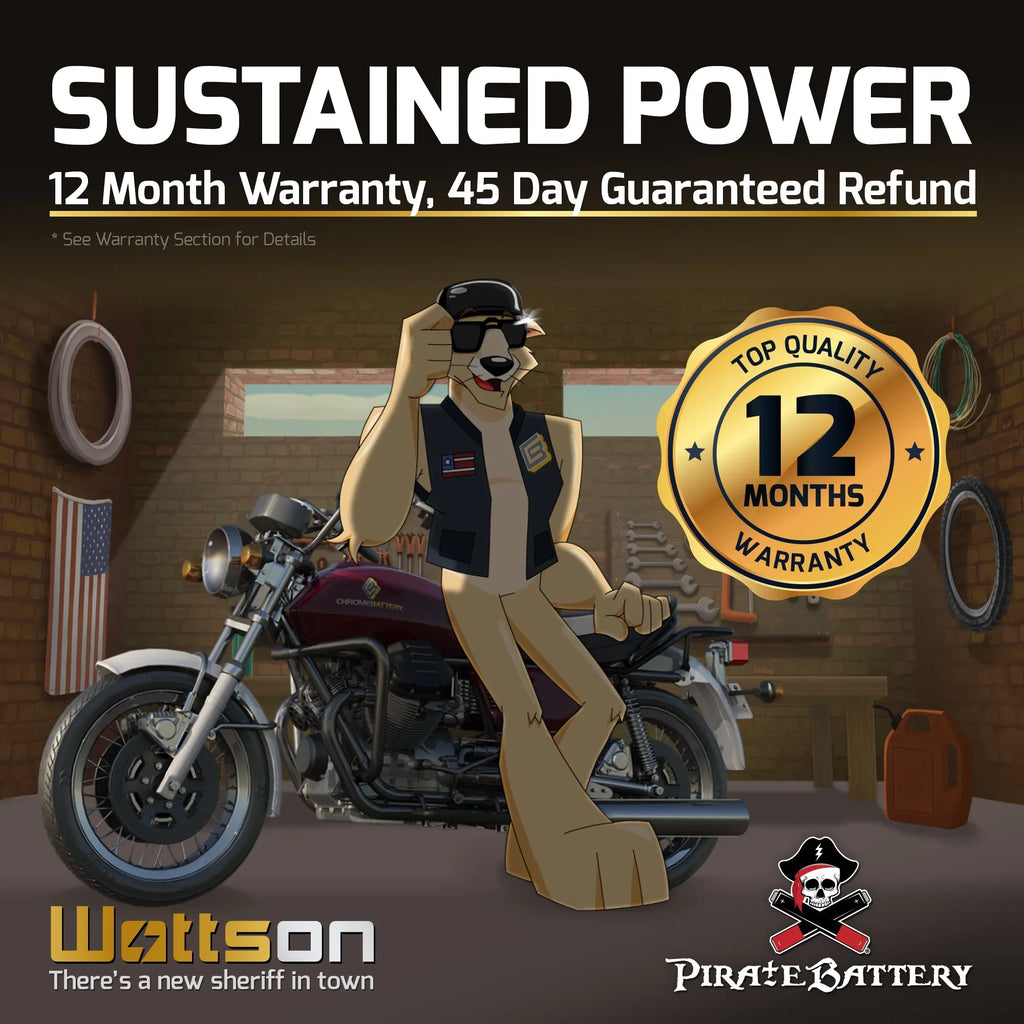 Motorcycle Battery Battery Kawasaki 1995 750Cc Pirate Vn750-A Ytx14Ahl-Bs For Vulcan