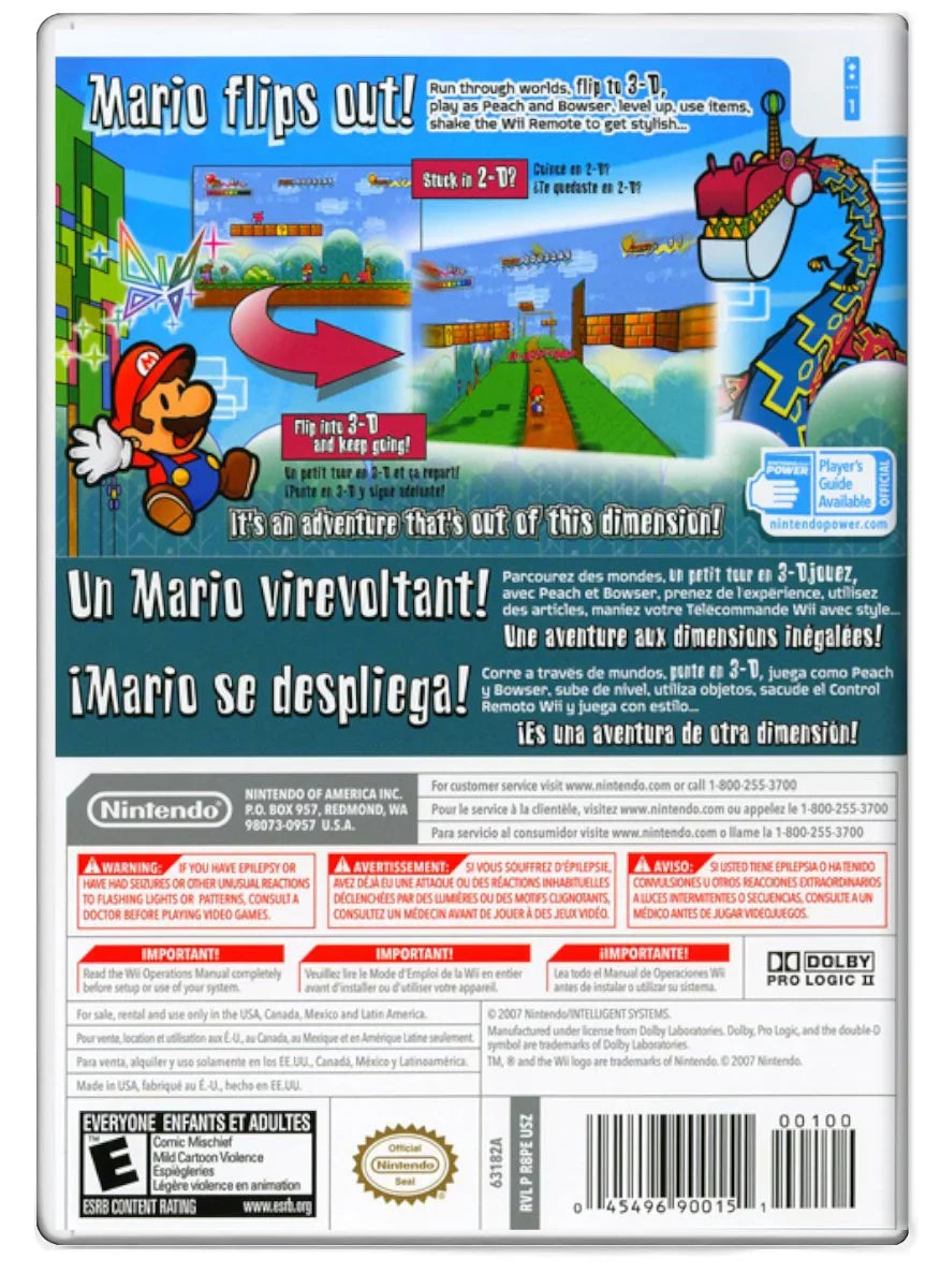 Nintendo Paper Pre-Owned Super Wii - Mario