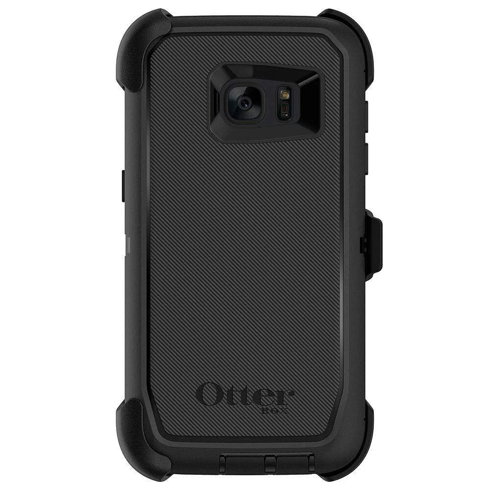 Protection (ONLY) OtterBox Galaxy Case Packaging Black Bulk Edge Samsung S7 Series - Defender for - Rugged