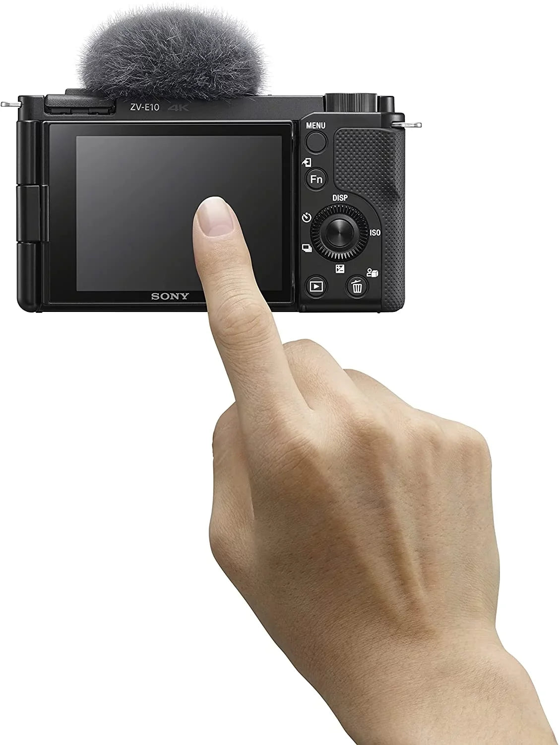 1.97", Megapixel 24.2 Mirrorless Sony with Alpha Lens, 0.63", Black ZV-E10L Camera