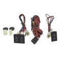Van Wiring Truck Compatible Switch Kit Universal with Bezels, Brock Window Car Replacement Switch SUV Rocker Pickup Design 2-Door Harness with & Power