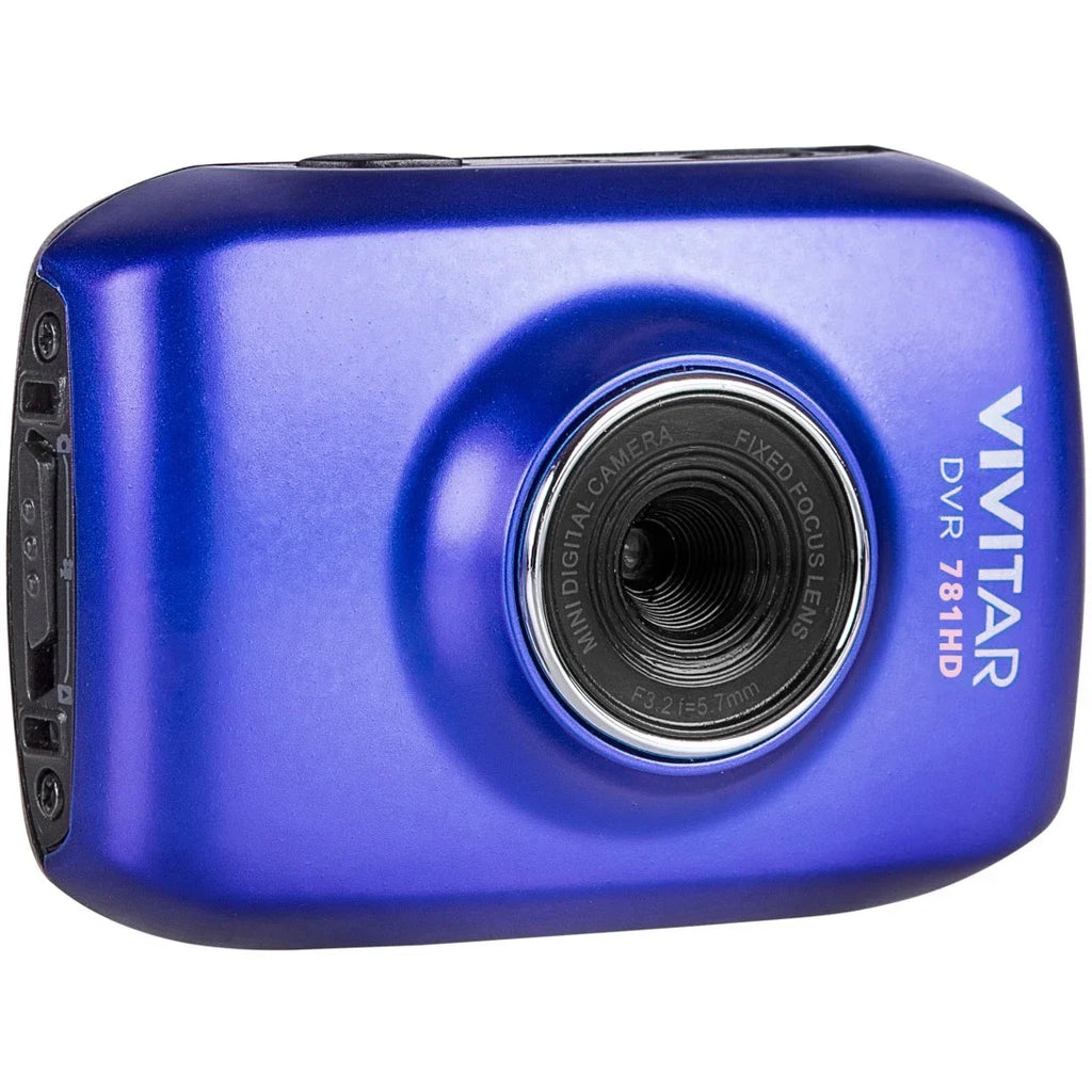 Display Pro Action 1.4" 1.3 Megapixel DVR781 with Camcorder Accessories Vivitar Series