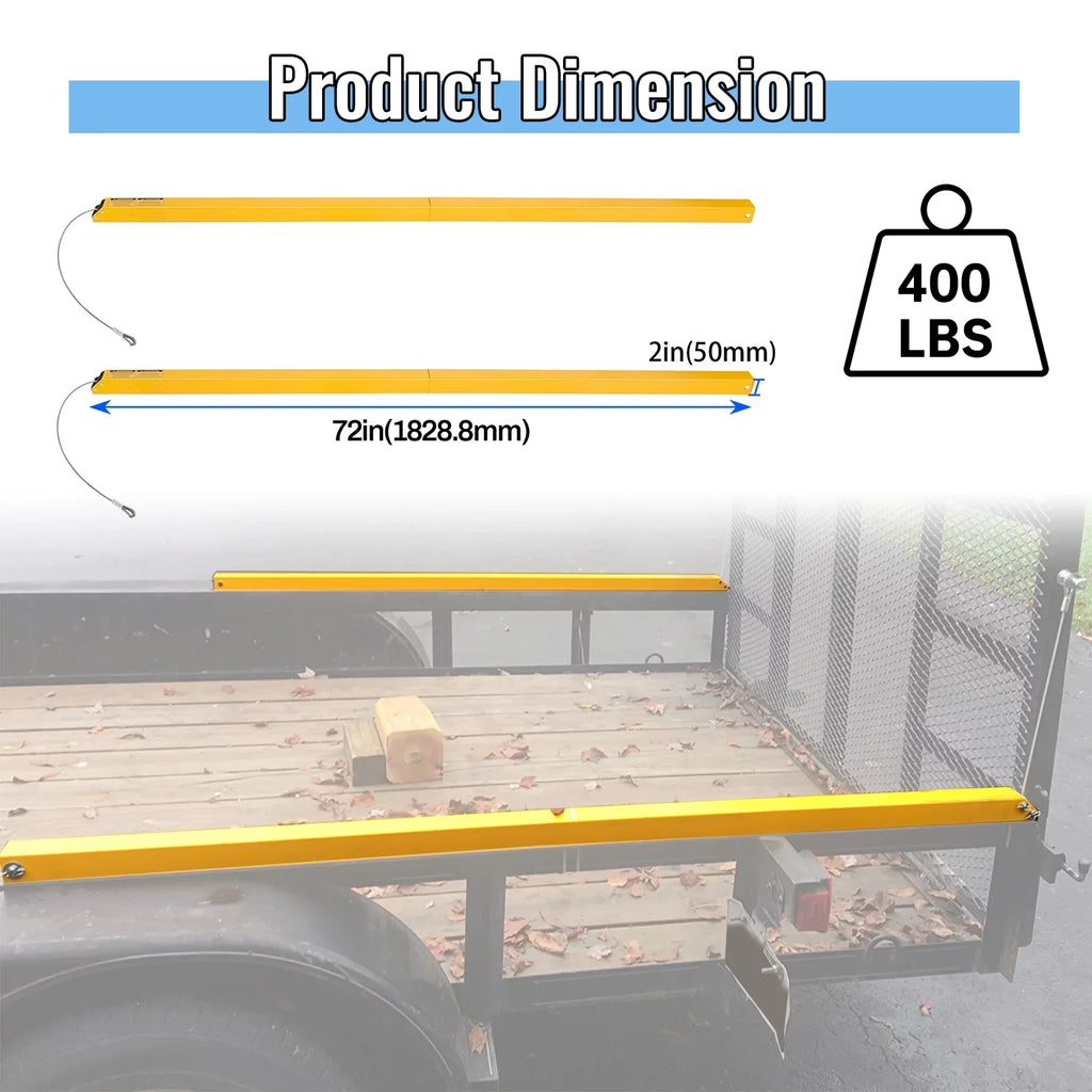 System Gate Liftgate Utility Pounds Ramp Trailer 2 Assist Sided Tailgate 350 Lift HECASA Lift