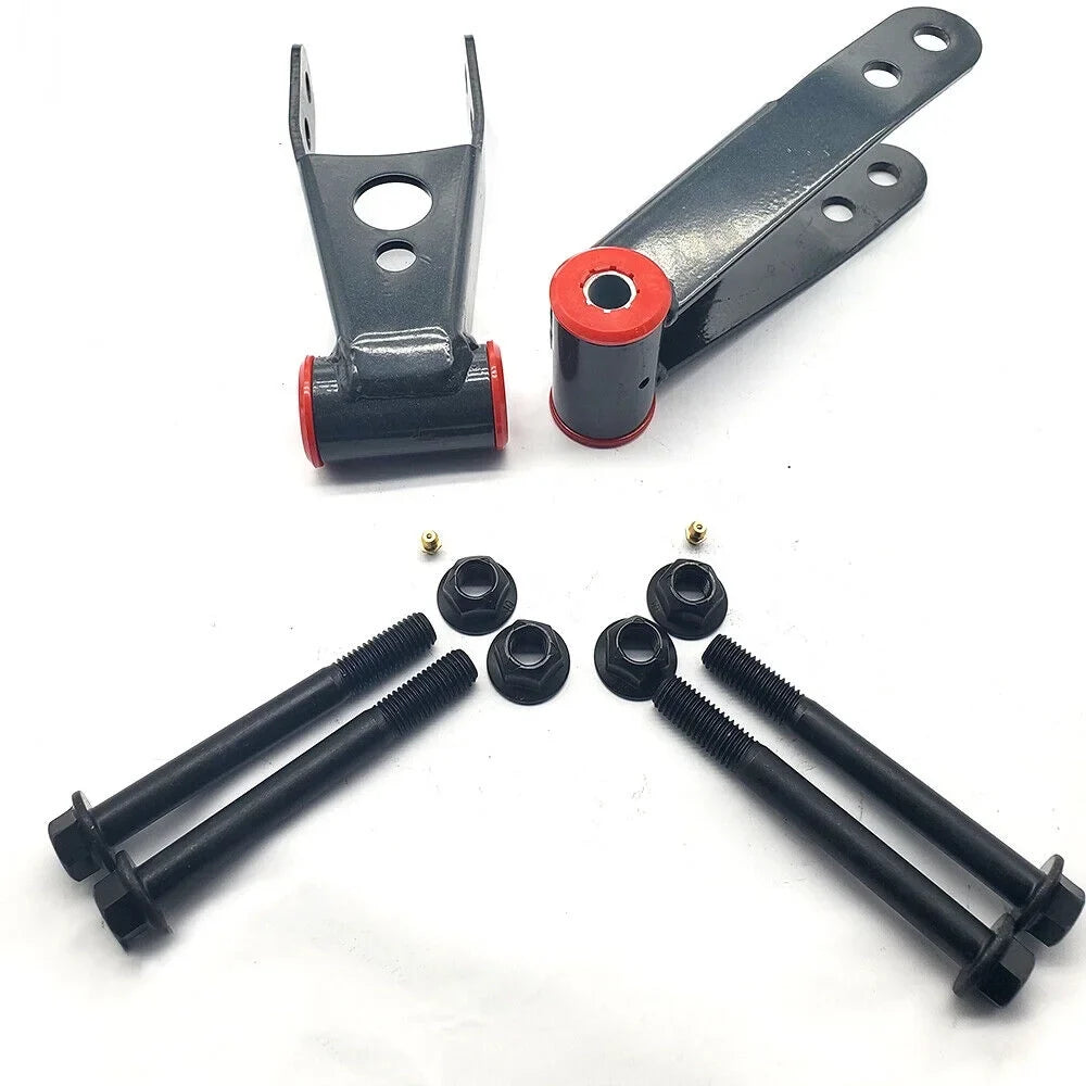 Level Rear 2WD/4WD XJ Adjustable For Autoparts 1"-2 84-01 Kit Jeep Shackles Cherokee Lift Hex