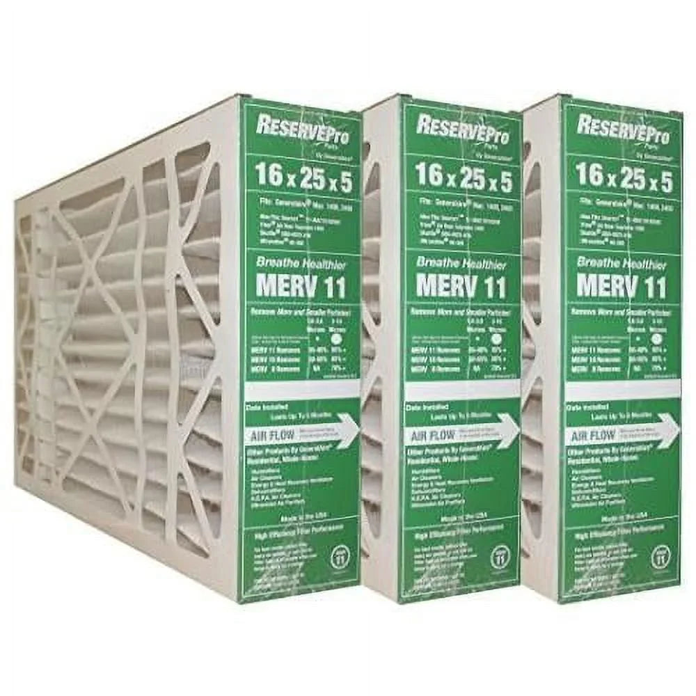 4 #4511) 15 16"X25"X5" X 5/8 Reservepro X 3/16 15/16-6FM1625 Air 24 Filter-Actual (Old 4541 Size=
