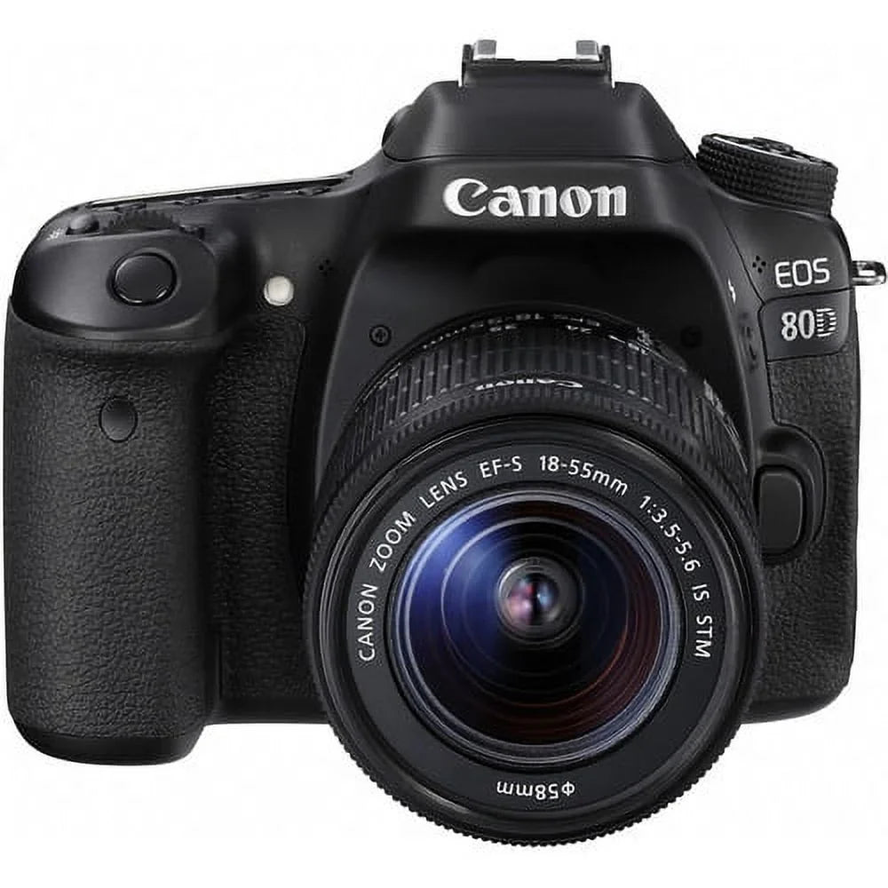 '+ with 16GB Expo Lens 18-55mm EOS Kit Camera DSLR Essentials 80D Canon