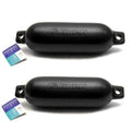 Rite 6 Rush (Pair) Boat x Dock Bumper Black Inch 86881 15