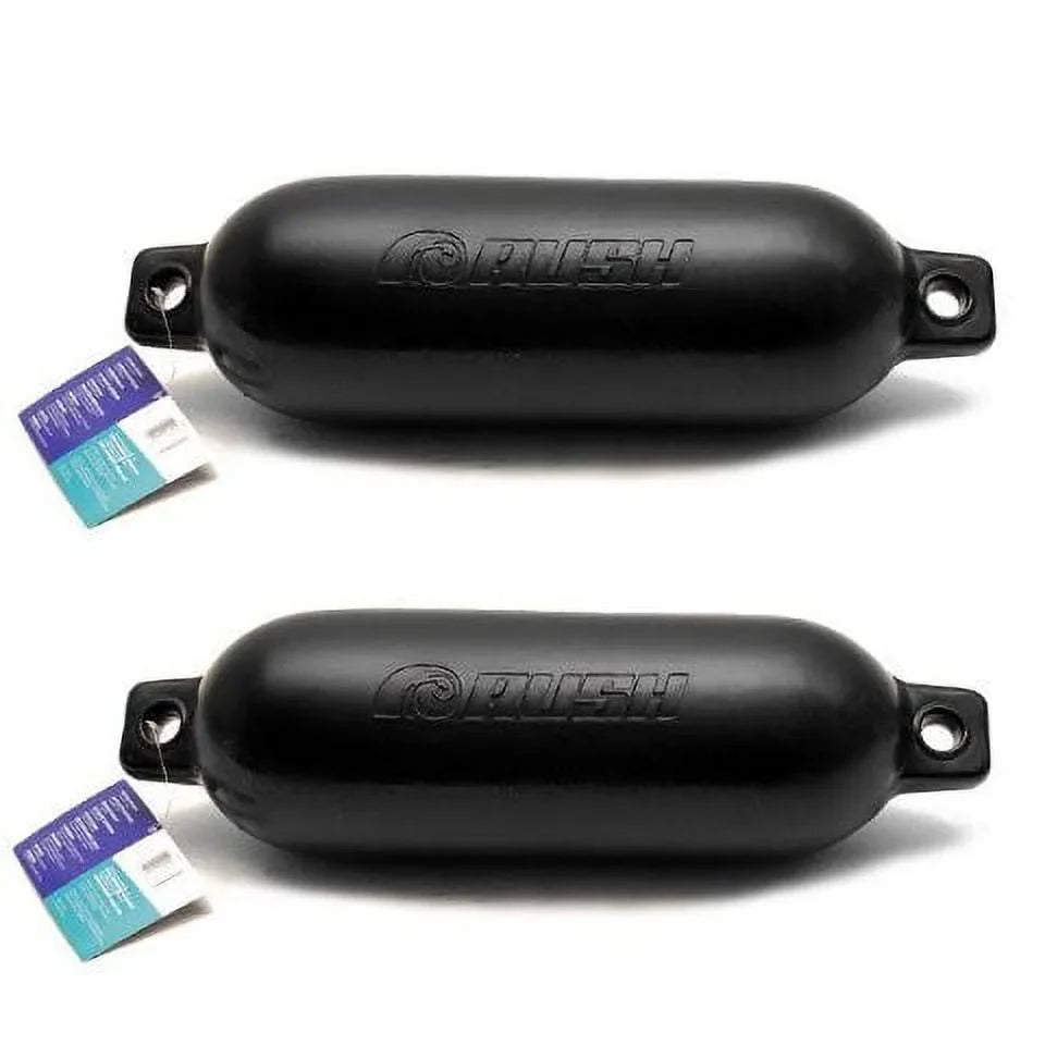Rite 6 Rush (Pair) Boat x Dock Bumper Black Inch 86881 15