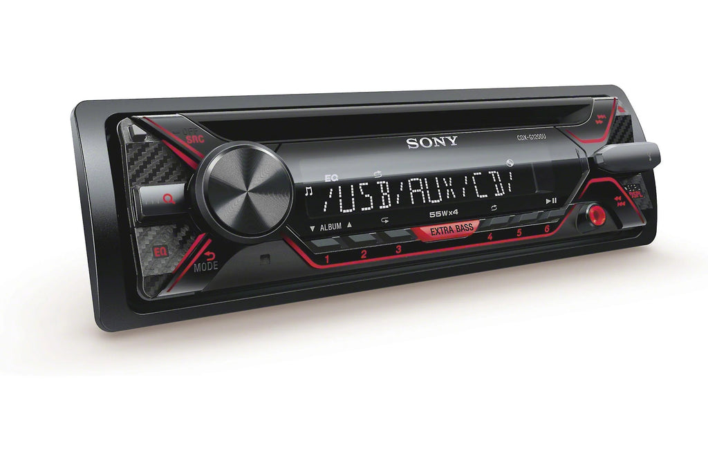 Inputs CD & Zonoz Bundle max Tool Sony and with USB Receiver Aux 55Wx4ch CDX-G1200U Z