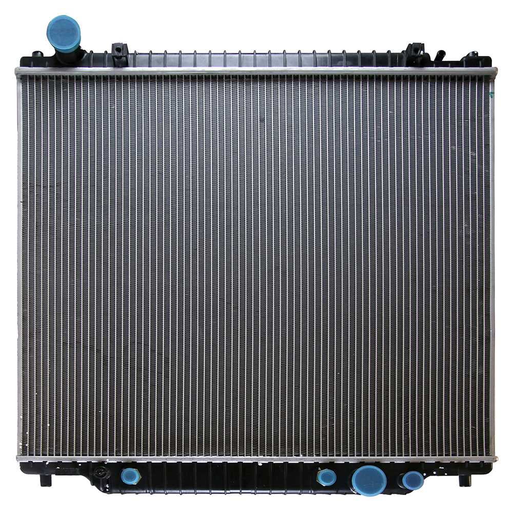 F-350 2003 Duty 4WD F-250 1999 Excursion Replacement RWD 2001 for RK802 2004 2000 AutoShack Ford Duty Super Super 2002 V8 7.3L 2000-2005 Radiator 6.8L