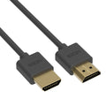 4K/60Hz LLC - Pack) HDMI 6 OD3.8mm 6Ft (10 Cable Feet Central Slim Cable