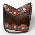 handbag bag Leather KB KBA122 Hair-on purse OHLAY western Hand Tooled HOBO women Genuine