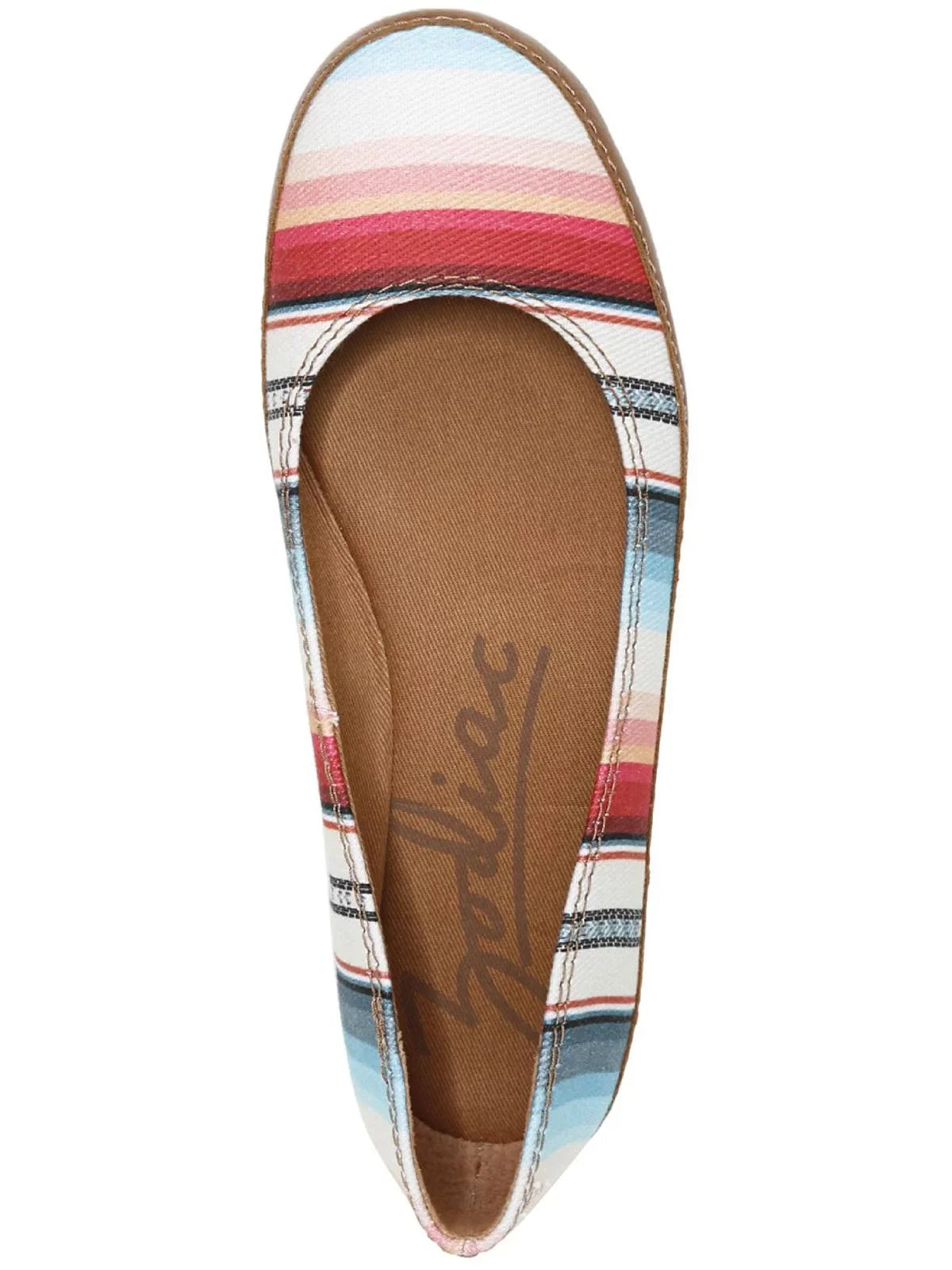 Dawn Flats Slip Ballet Zodiac Womens On Canvas