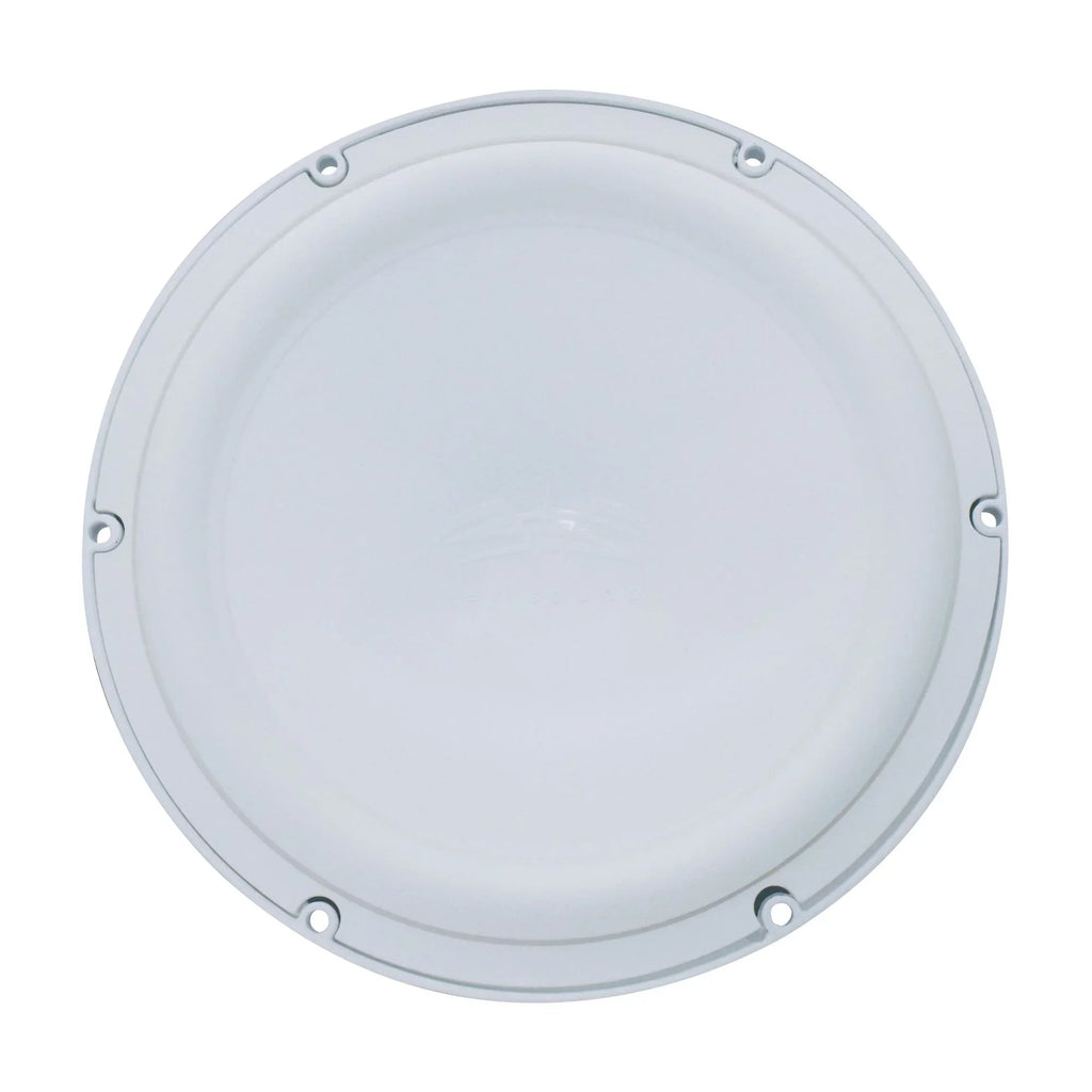 Subwoofers Ohm Sounds Subwoofers Stainless Inserts White With - 10" & & Two Wet Grills Revo - White Steel Grills 2