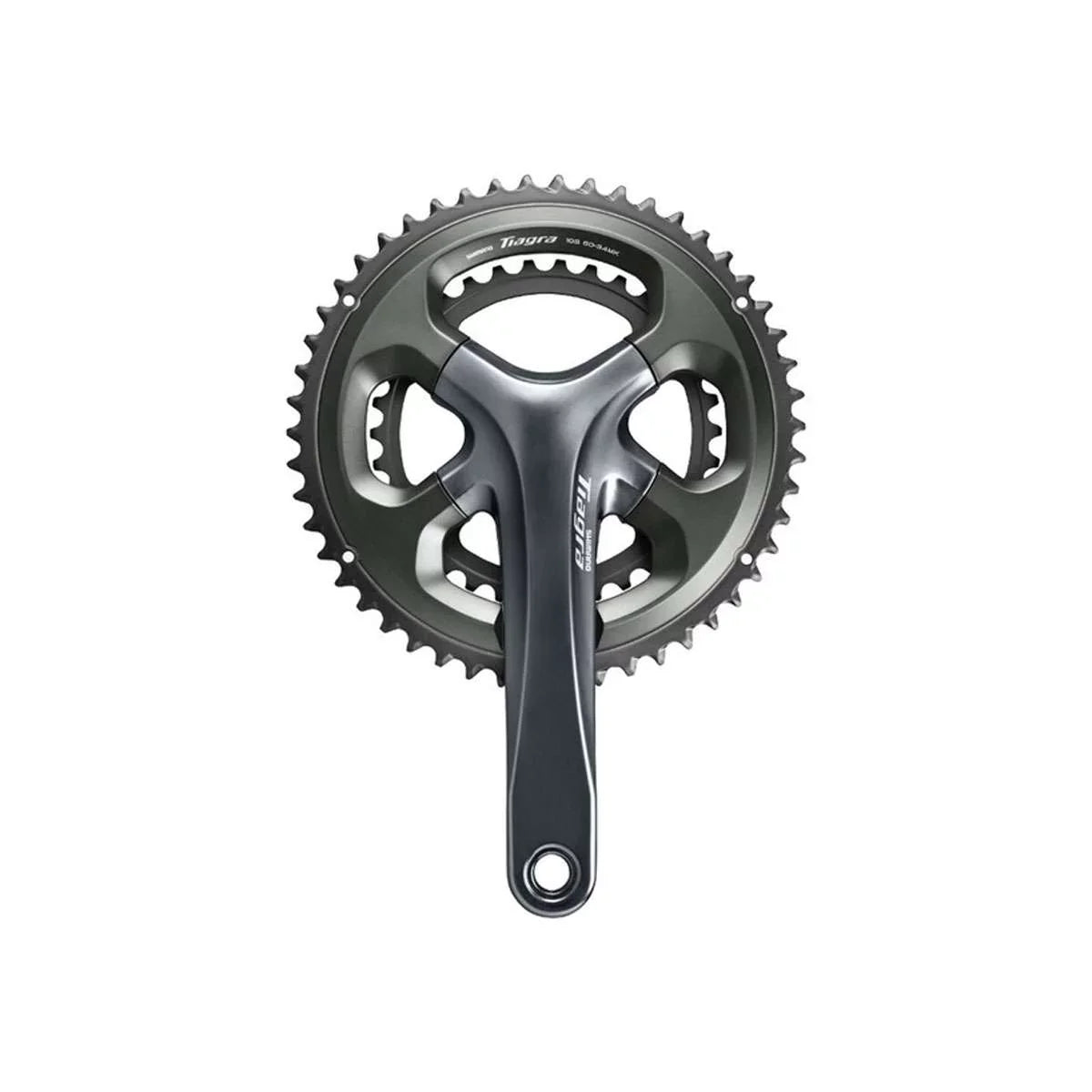 Hollowtech II BCD, 110 48/34t, FC-4700 Shimano Tiagra Crankset 10-Speed, - Interface, Spindle Asymmetric 170mm, Gray