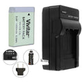 Canon G5 II, G9 G9X + X for NB-13L G7 NB-13L X, Battery Battery X, II, Canon X, HS) Charger (for Mark Battery Mark G7 Replacement SX720 VIV-QCB-217 VIVITAR