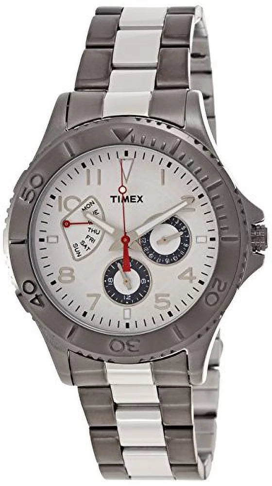 Timex Two Watch Mens Retrograde T2P038 Ameritus Tone