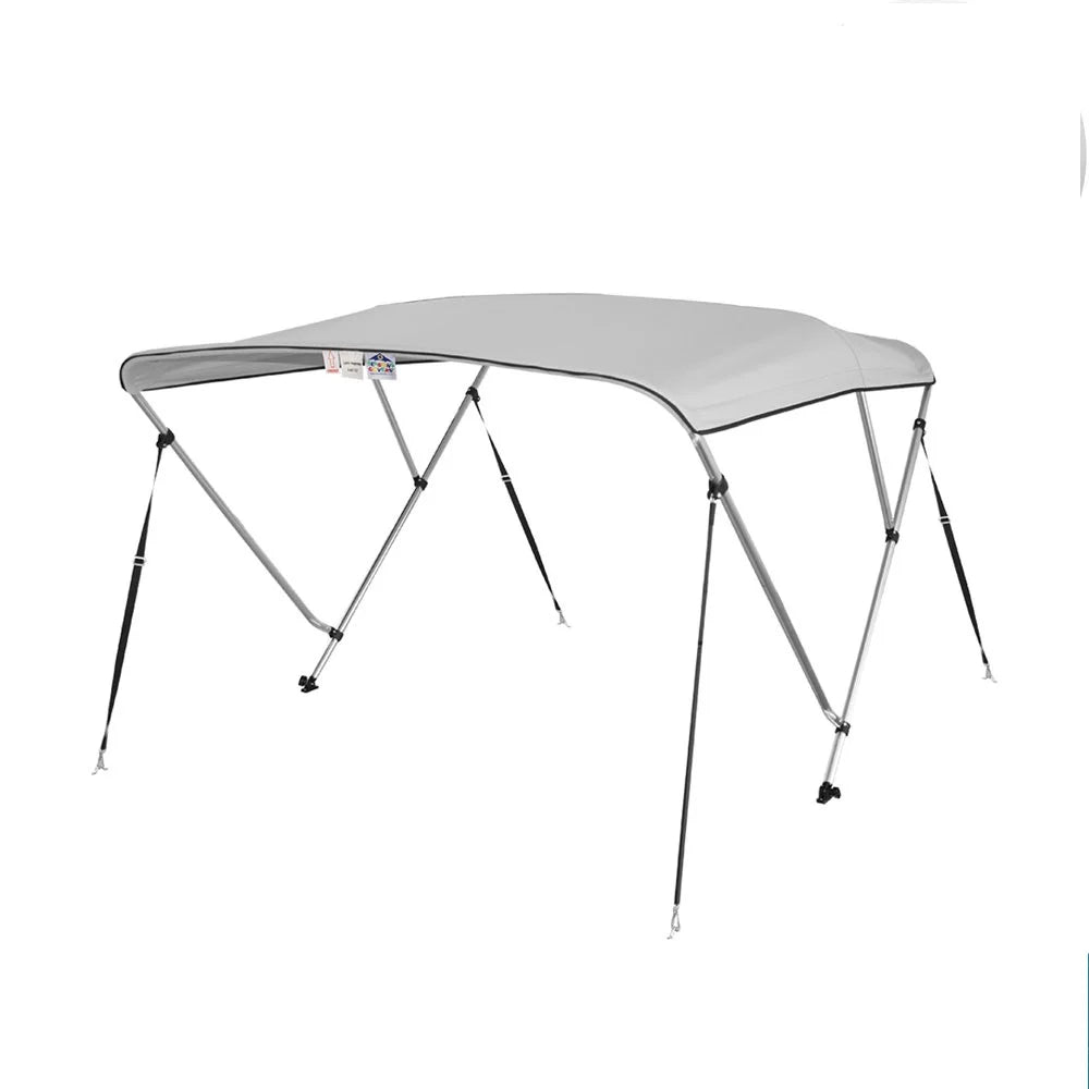 3 Bimini Boat W 79"-84" X Bow Long 54" Top Gray 6' Cover H