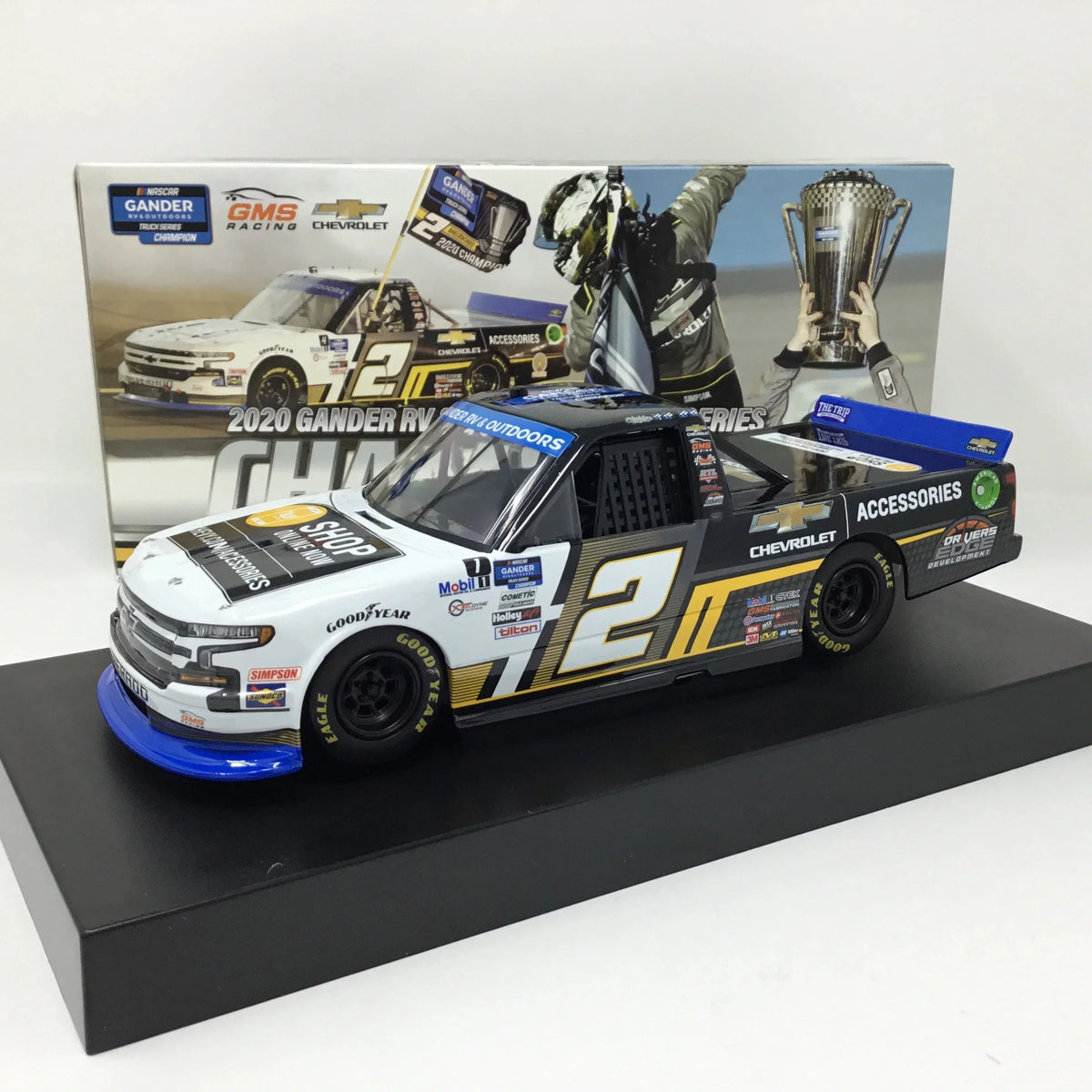 Chevy 1:24 Accessories Diecast Creed 2020 GOTS Sheldon Championship