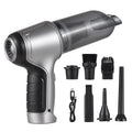 Pump Suction Cleaner Handheld Hair Car Gravel Portable USB Strong Handheld Hand With Air 19000Pa Dust Pet & Cleaning for Duster Cordless Home Tomfoto Office