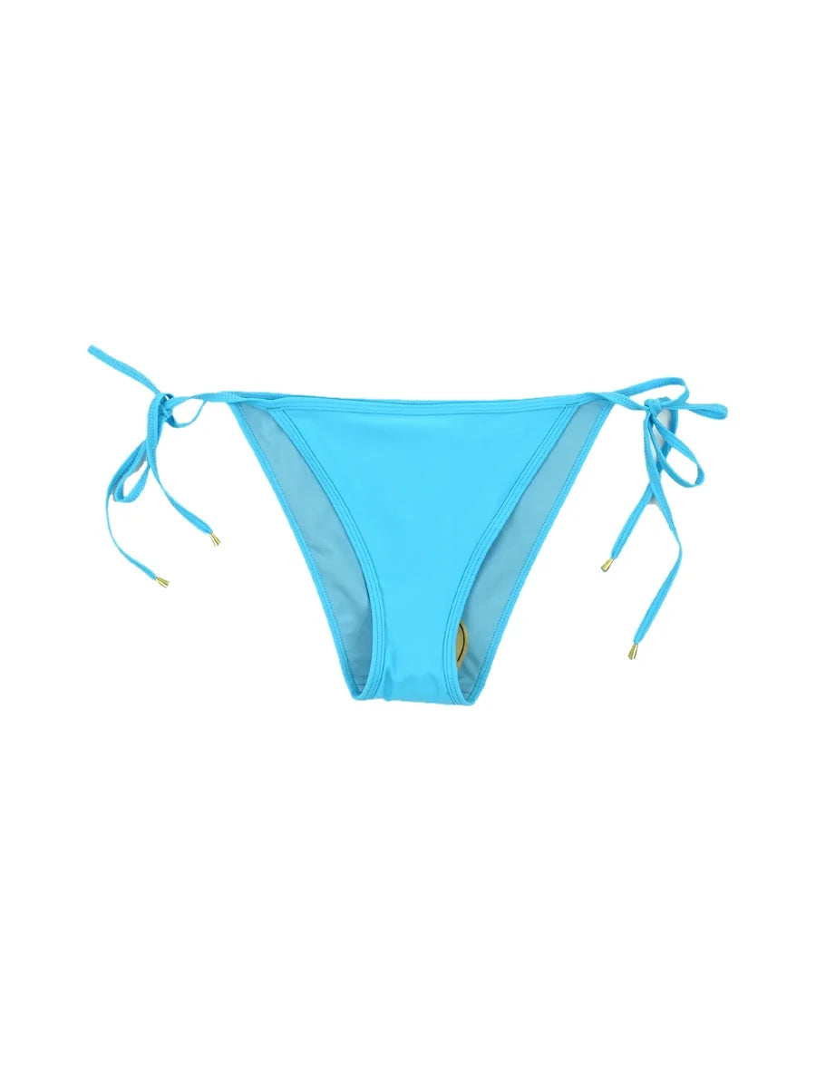 Splash Blue) Lesia Swim Ramy Side Tie Swimsuit(S, Separates Brook Women's Bottom