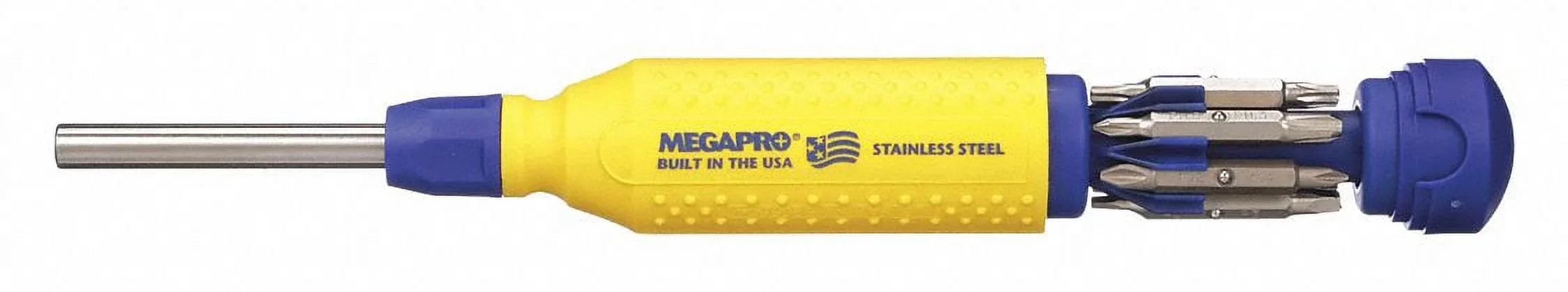6 Megapro NumBits Screwdriver, 151SS-B Multi-Bit