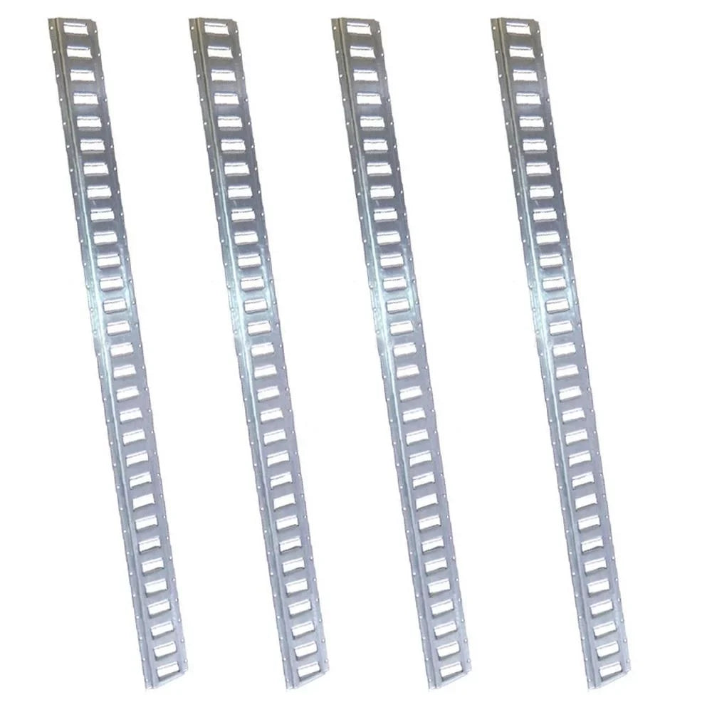 8' Rail Tie-Down Truck E-Track 4 Flat Horizontal of Cargo Set Bed for Trailer RAParts