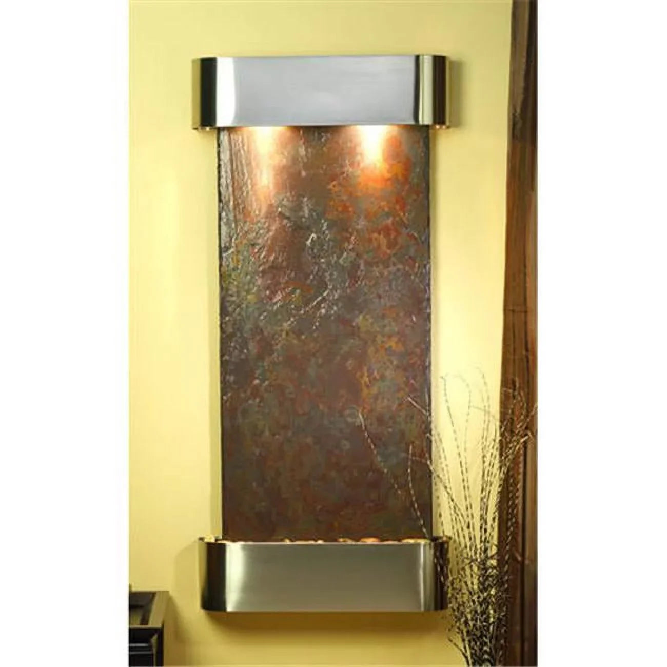 Rajah Fountain Natural Springs Slate Cascade - Wall
