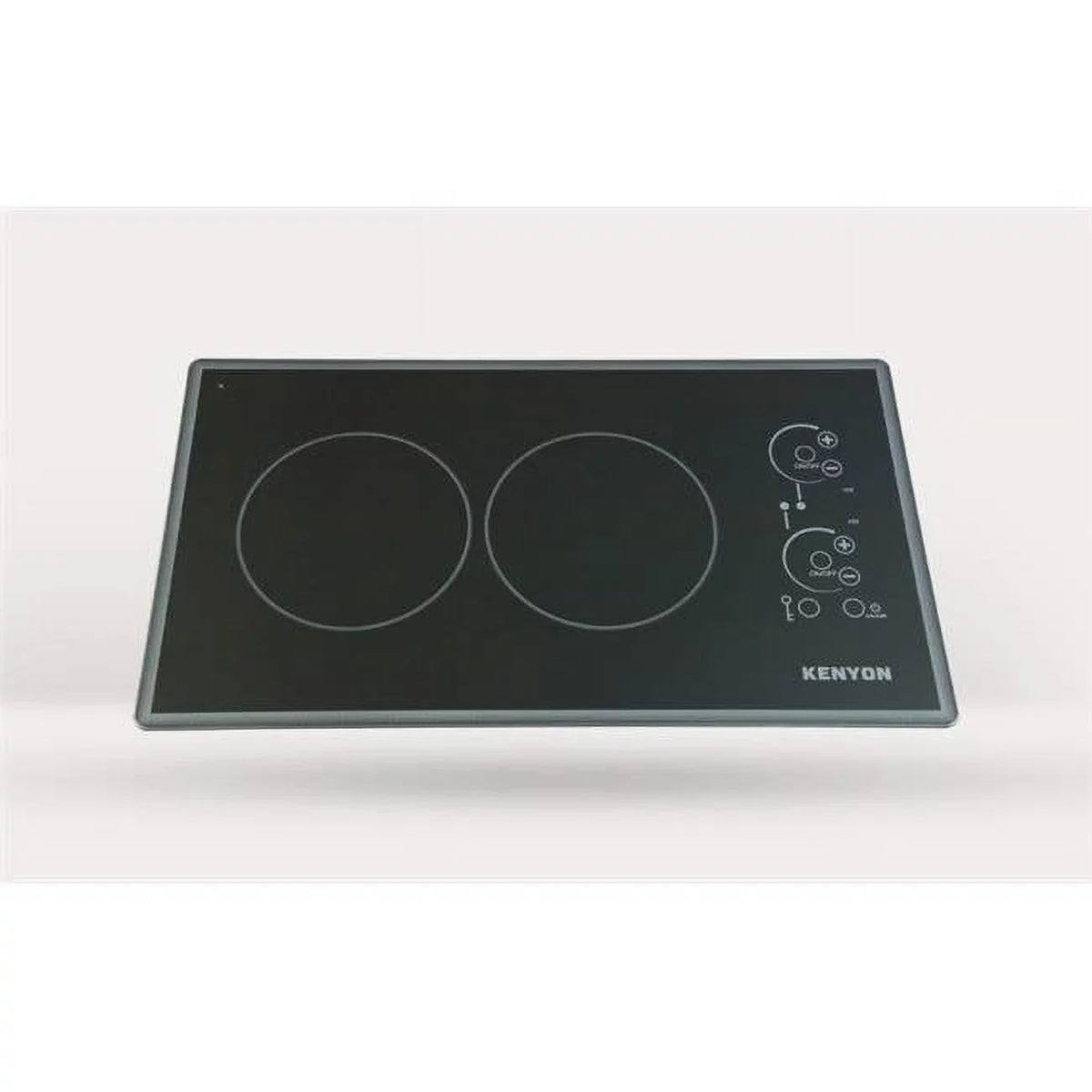 UL with control, 2-burner inch .5 two Cooktop, Lite-Touch Q 120V Cortez - touch 6 Trimline black landscape