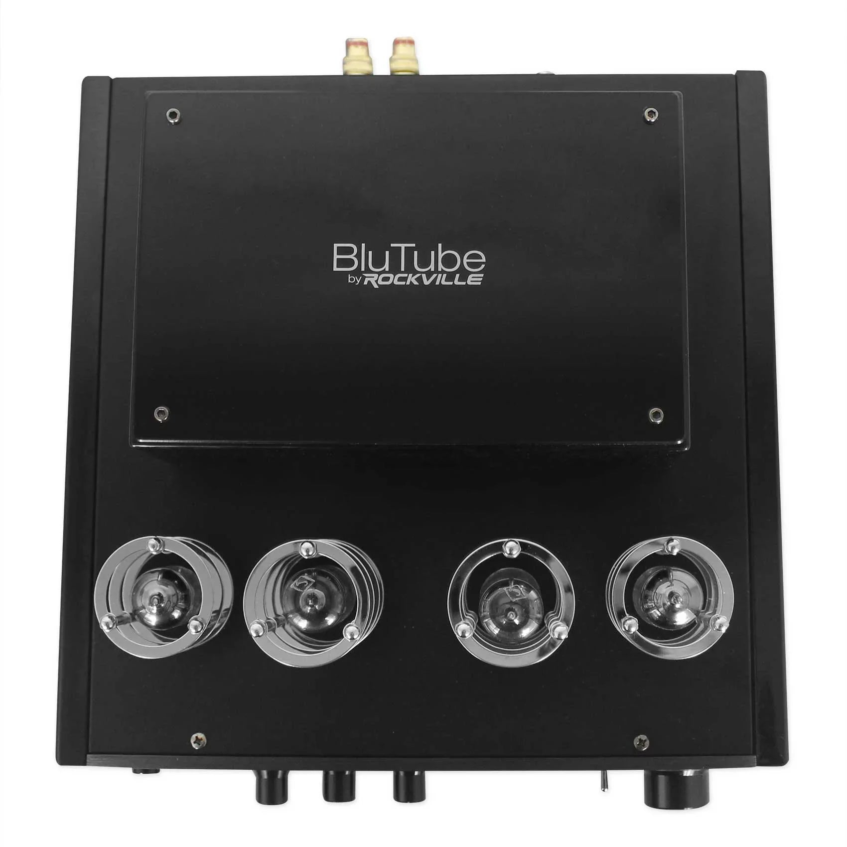 Amp/Home Rockville Ceiling 6.5" Theater Receiver+(8) Speakers LED White Tube
