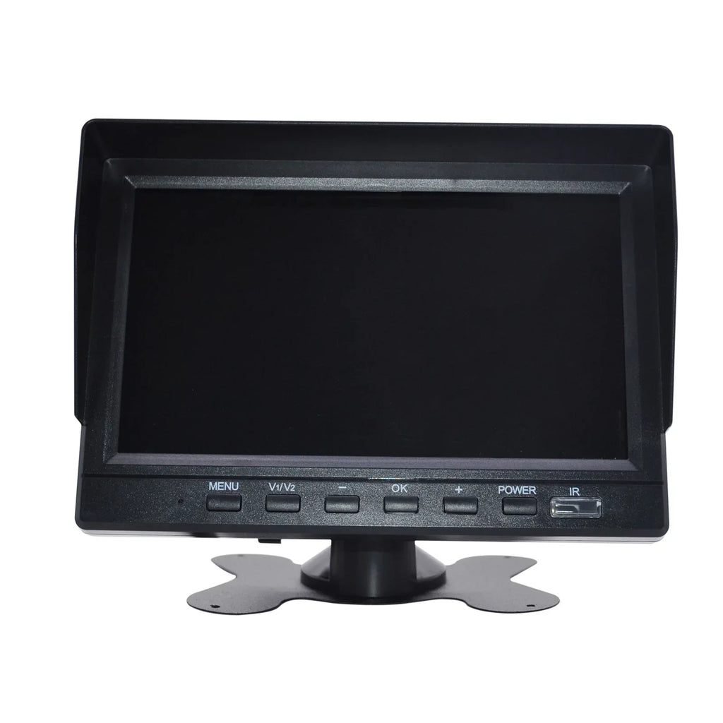 View Recorder Driving for RV Video Backup Camera Truck Monitor Bus+4 Rear DVR 7"