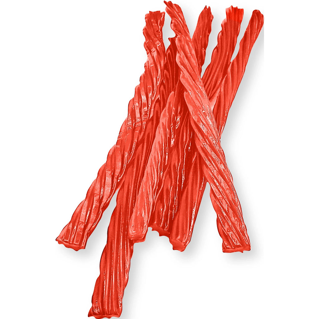 Twists Licorice Amish - Pkgs Raspberry - Oz 16 Three Red