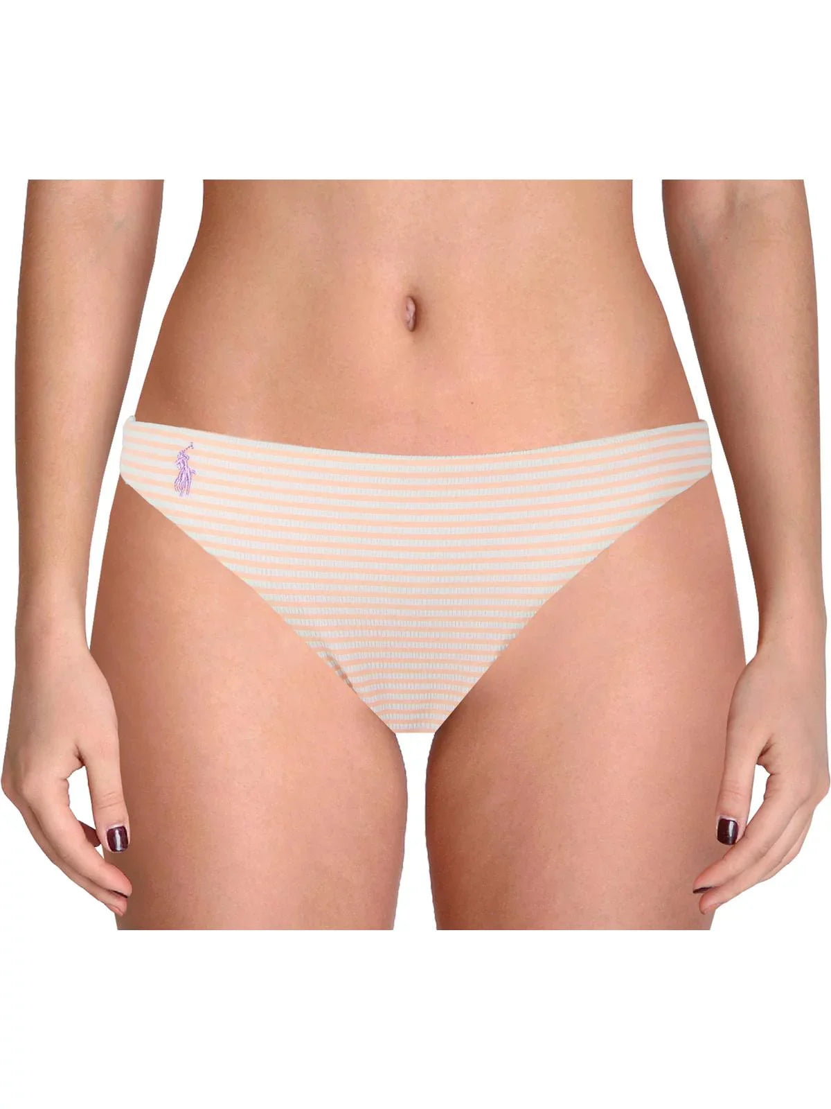 Separates Swim Lauren Ralph Bottom Womens Polo Striped Seersucker