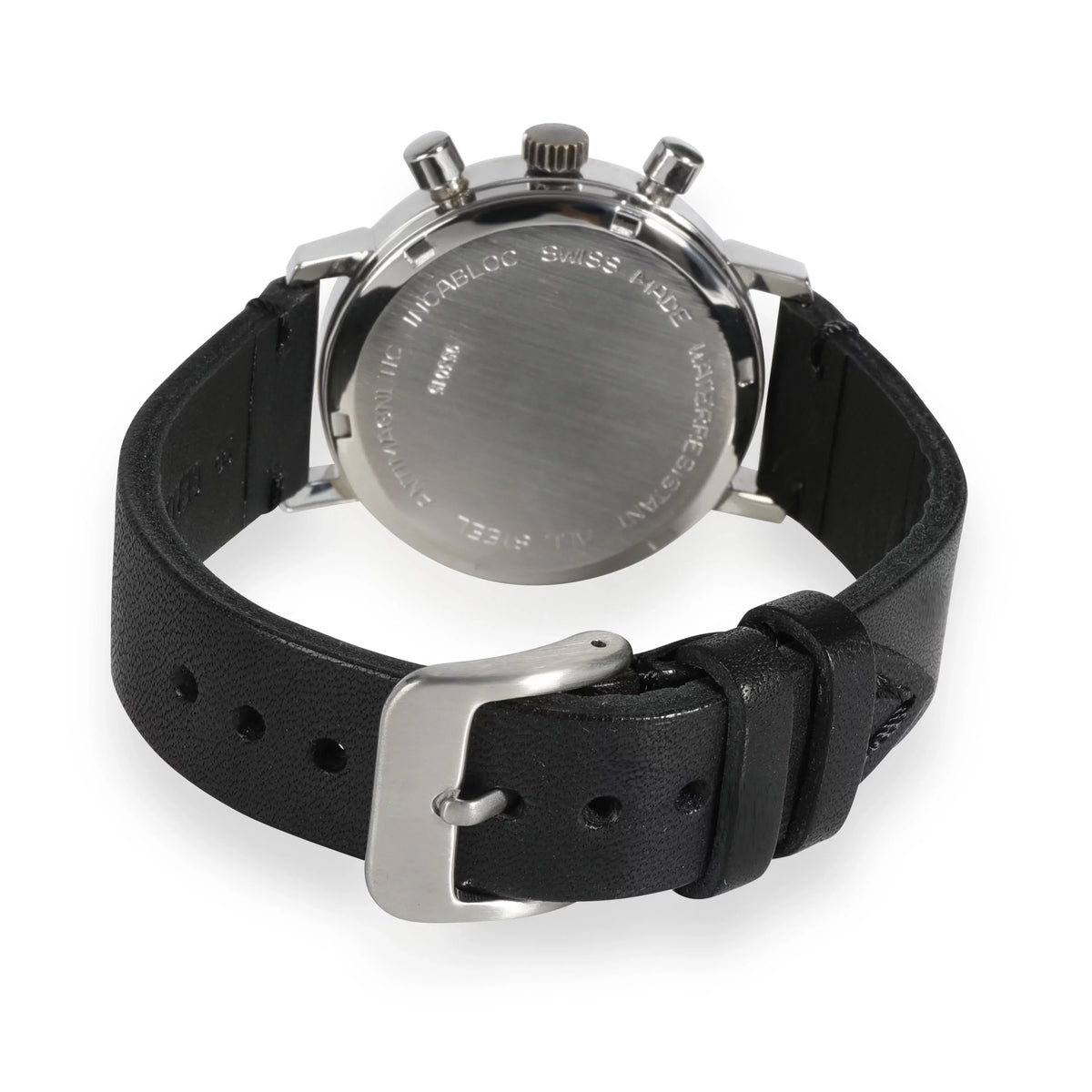 Vintage Stainless Men's Bucherer Chrono Chrono in Steel Pre-Owned Watch