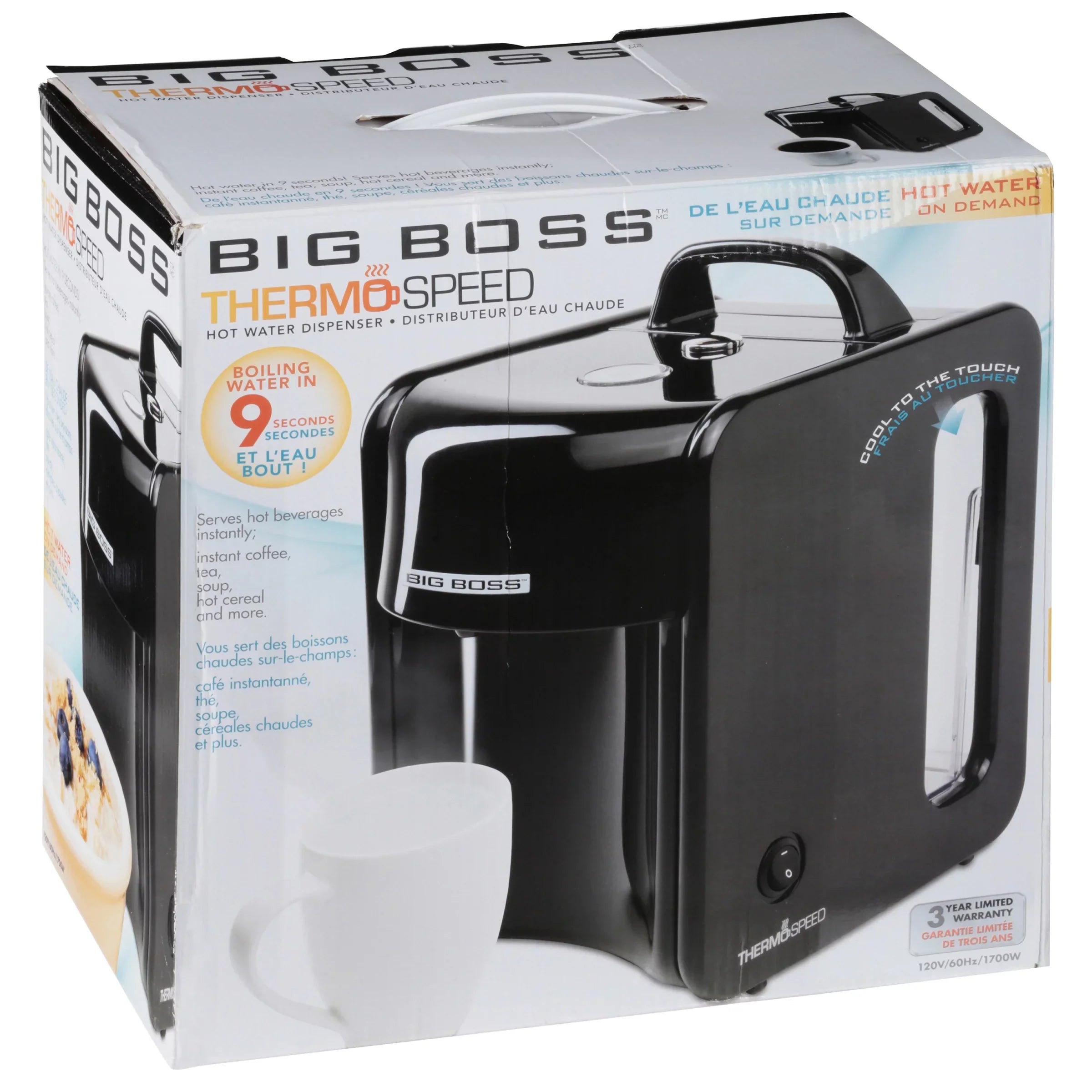 Big Water Boss™ Dispenser Hot Box ThermoSpeed