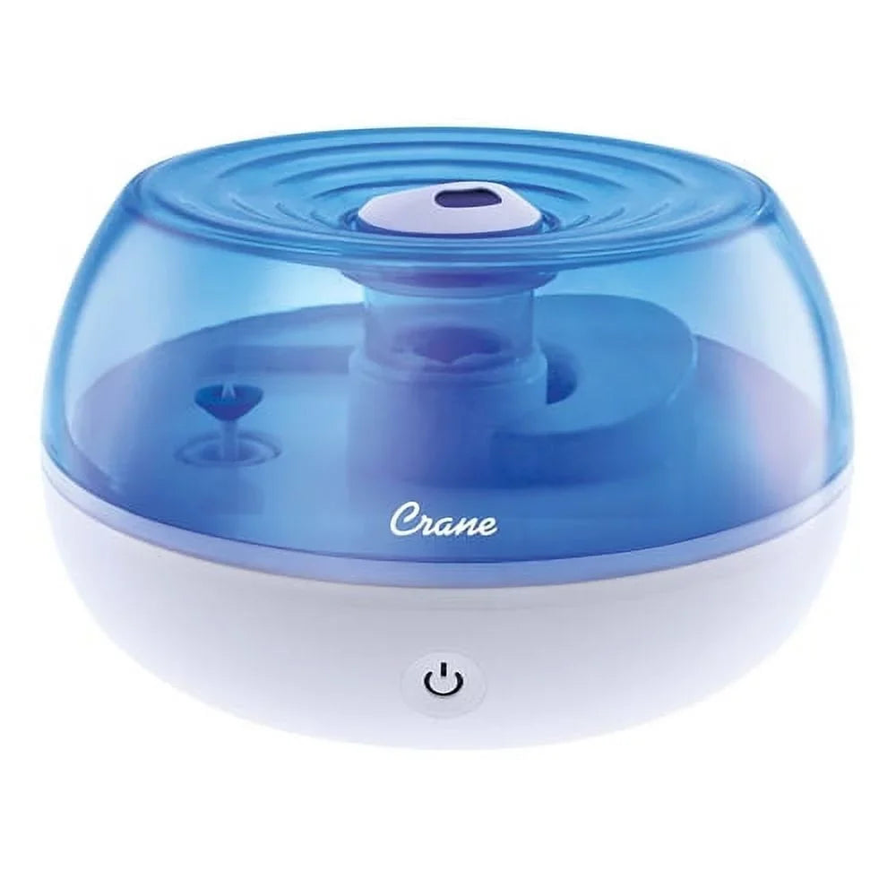 Increases Breathing, 6 Humidifier Cool Crane Ultrasonic For Air Persnol 1 Ea, Easier Moisture Mist Pack