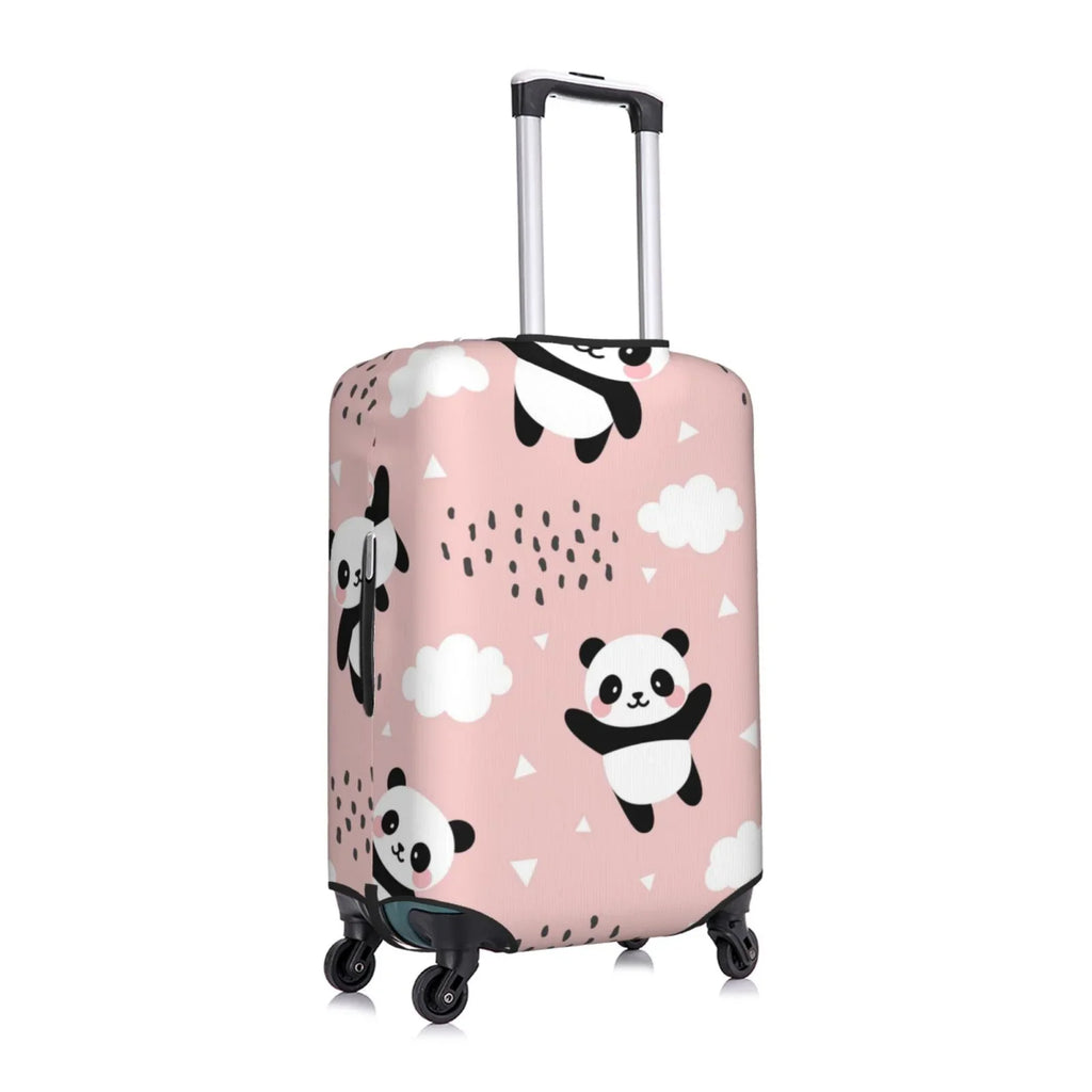 Luggage Washable Cover Inch Sky And Luggage Cover Protector Anti-Scratch Suitcase In 18-32 Bingfone The Suitcase Star Panda Clouds Flying Cover Fits Between