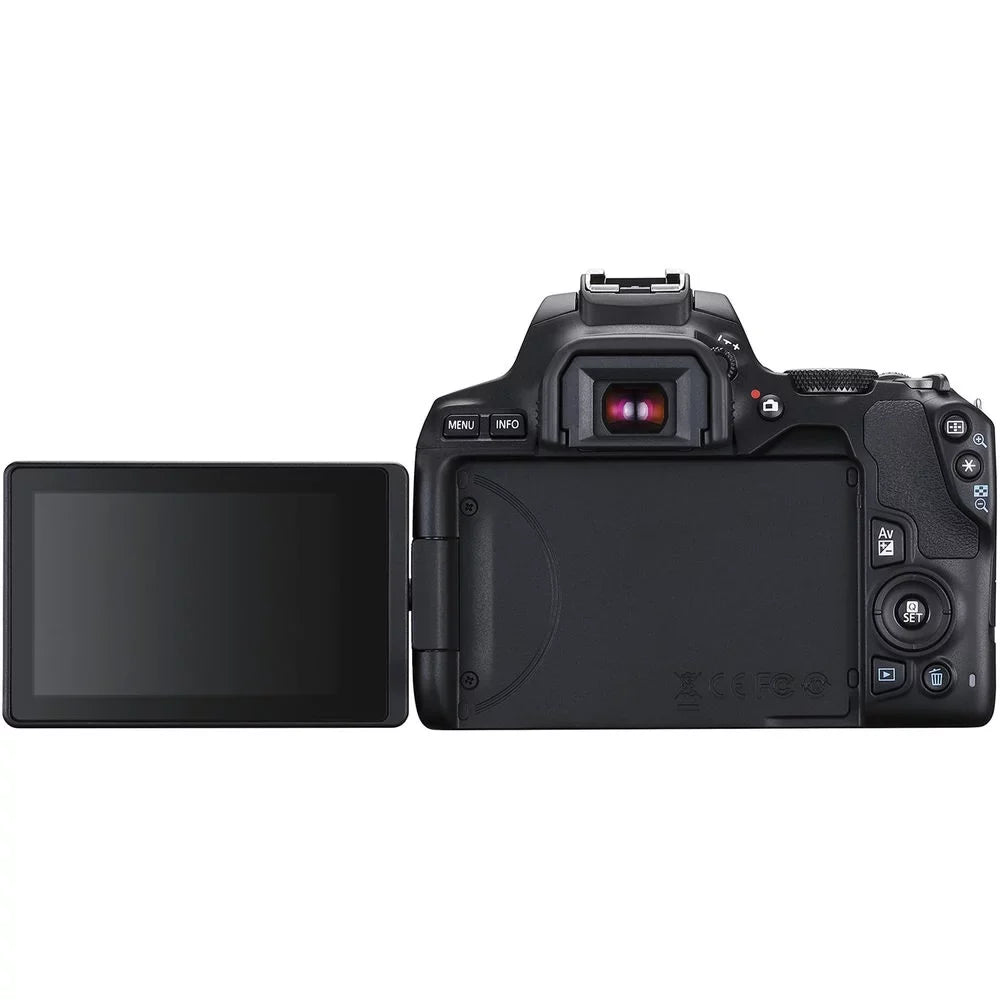(Body Bag Rebel + Sandisk DSLR + Care Kit SL3 Card 64GB Canon Canon + Camera