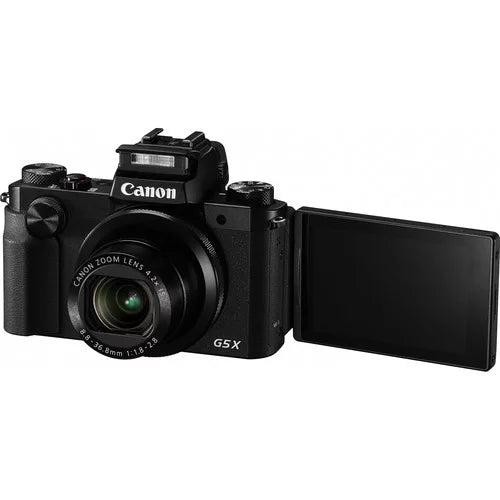 X Kit Strap, Bag, PowerShot Flex Tripod, Soft (0510C001), Model) Card, Memory Canon Cleaning Deluxe (International Hand Digital Card Reader, Camera 64GB Wallet, G5