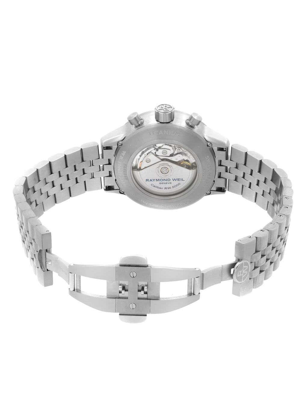 Watch Dial Weil (Good) Automatic Titanium Pre-Owned Gray Mens Freelancer Raymond 7745-TI-05609