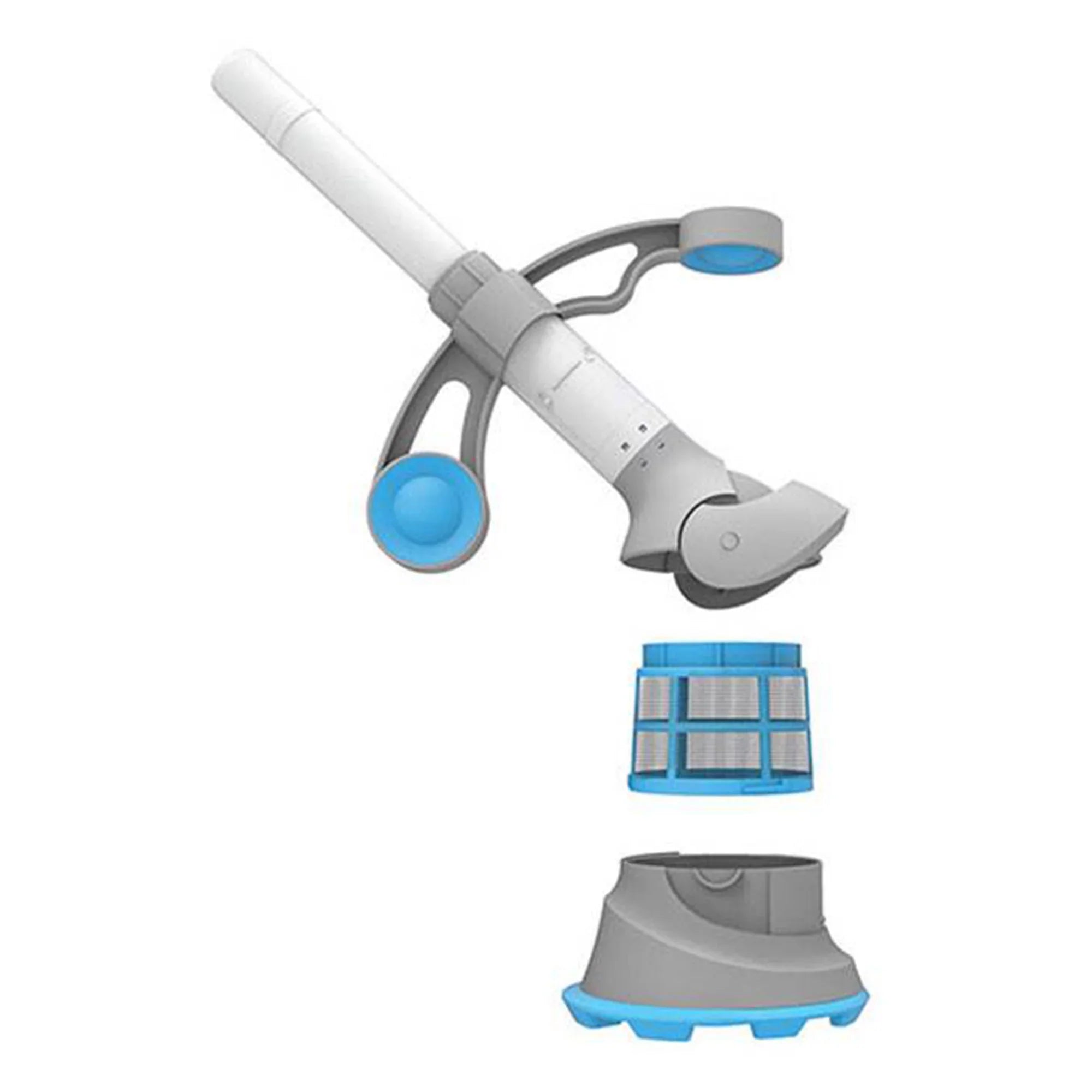 Intex 30in 12ft Ground Automatic & Pool x with Above Filter Set Pump Vacuum Easy